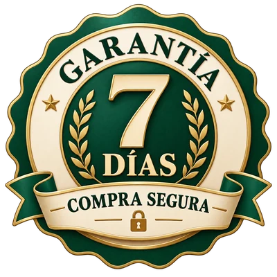Sello de garantía de 7 días — compra segura